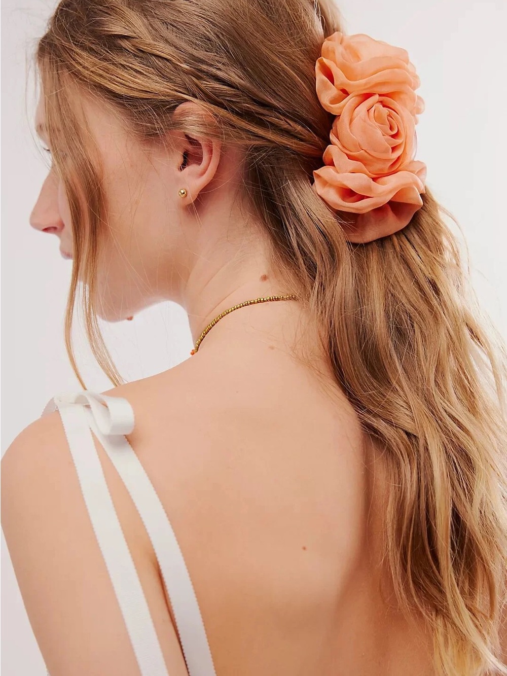 Free People Matilda Orange Hair Clip New with Tags